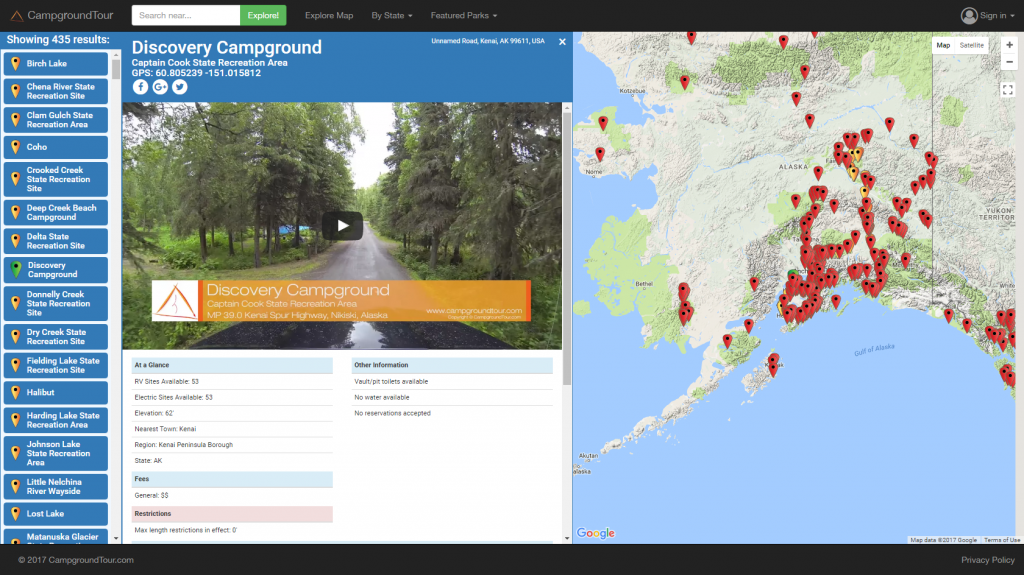 Campground Tour Overview - Find Campgrounds Near Me